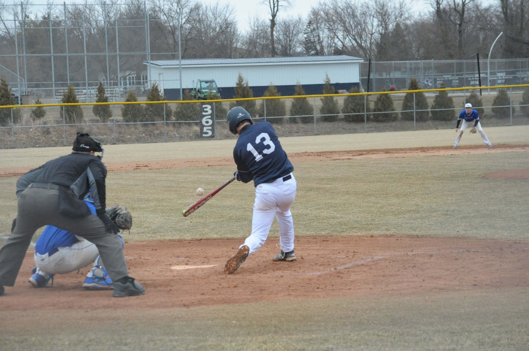 Austin Murr at bat.