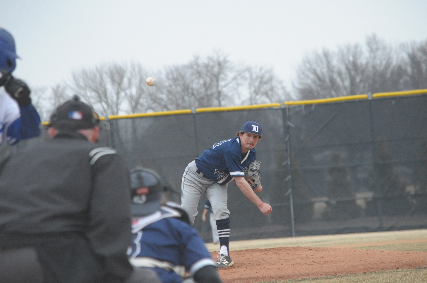 Jakob Richardson pitching