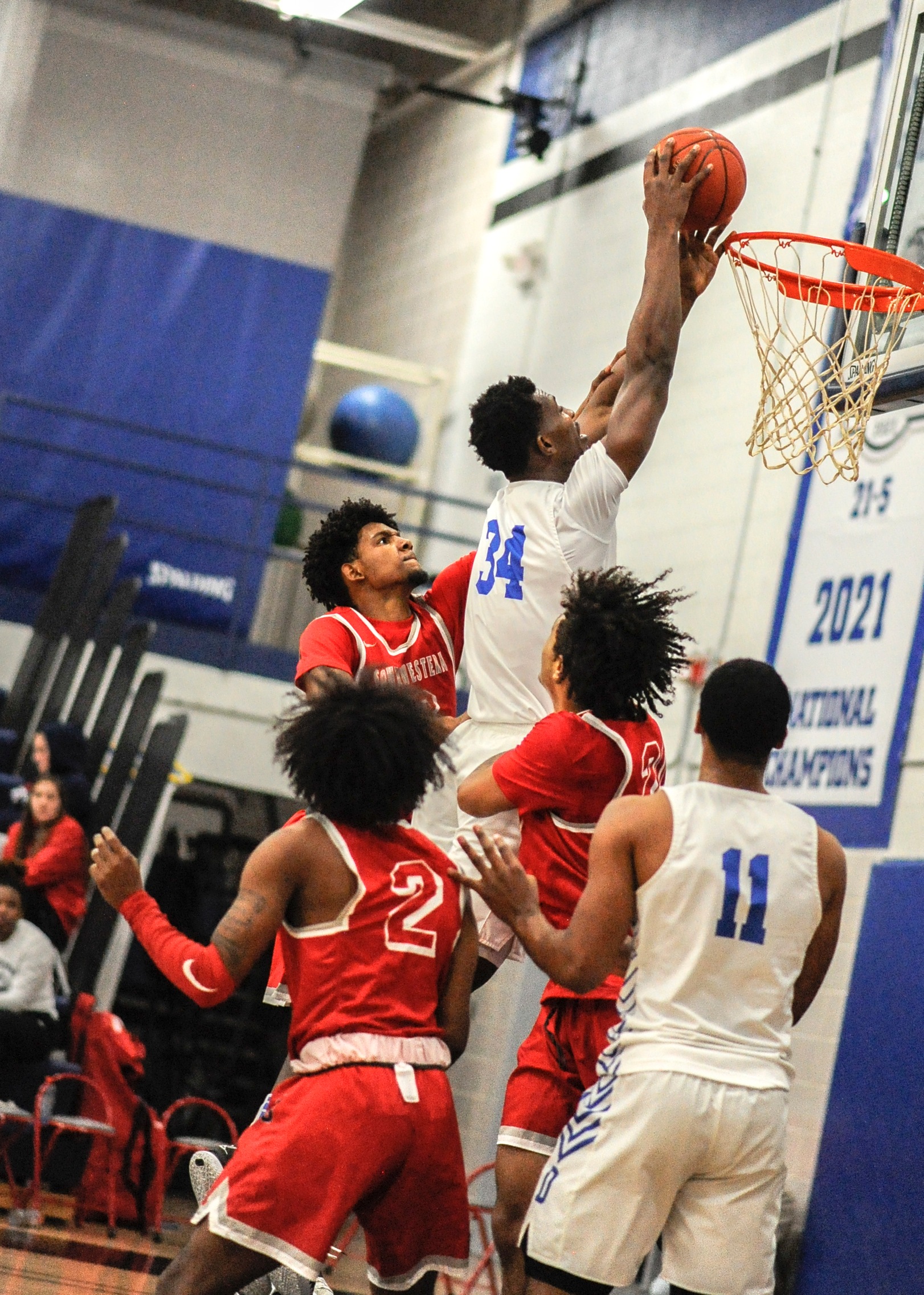 Loss to Kirkwood CC ends 12-game winning streak for DMACC men's basketball team