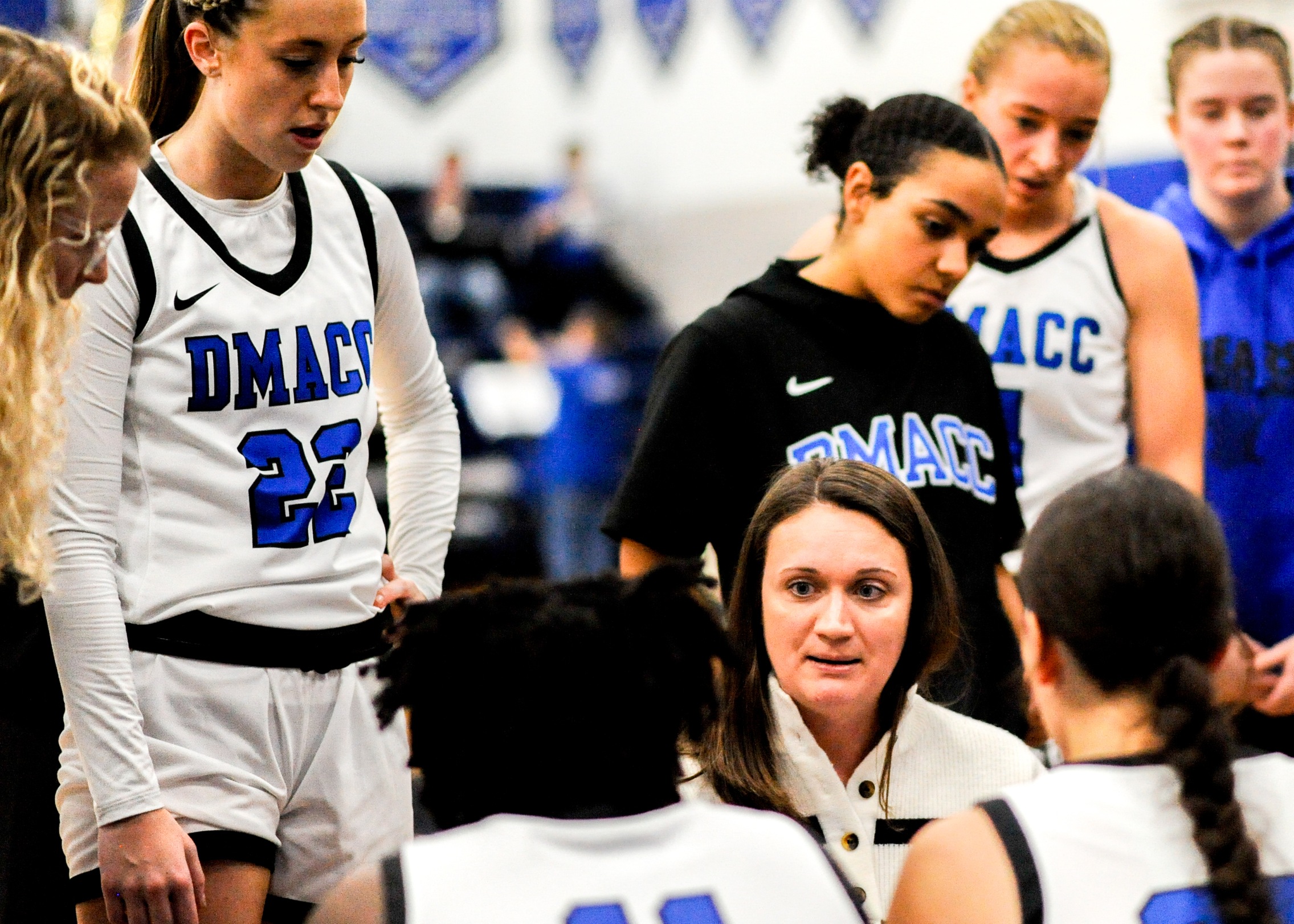 DMACC women's basketball team falls to Johnson County CC, 73-38