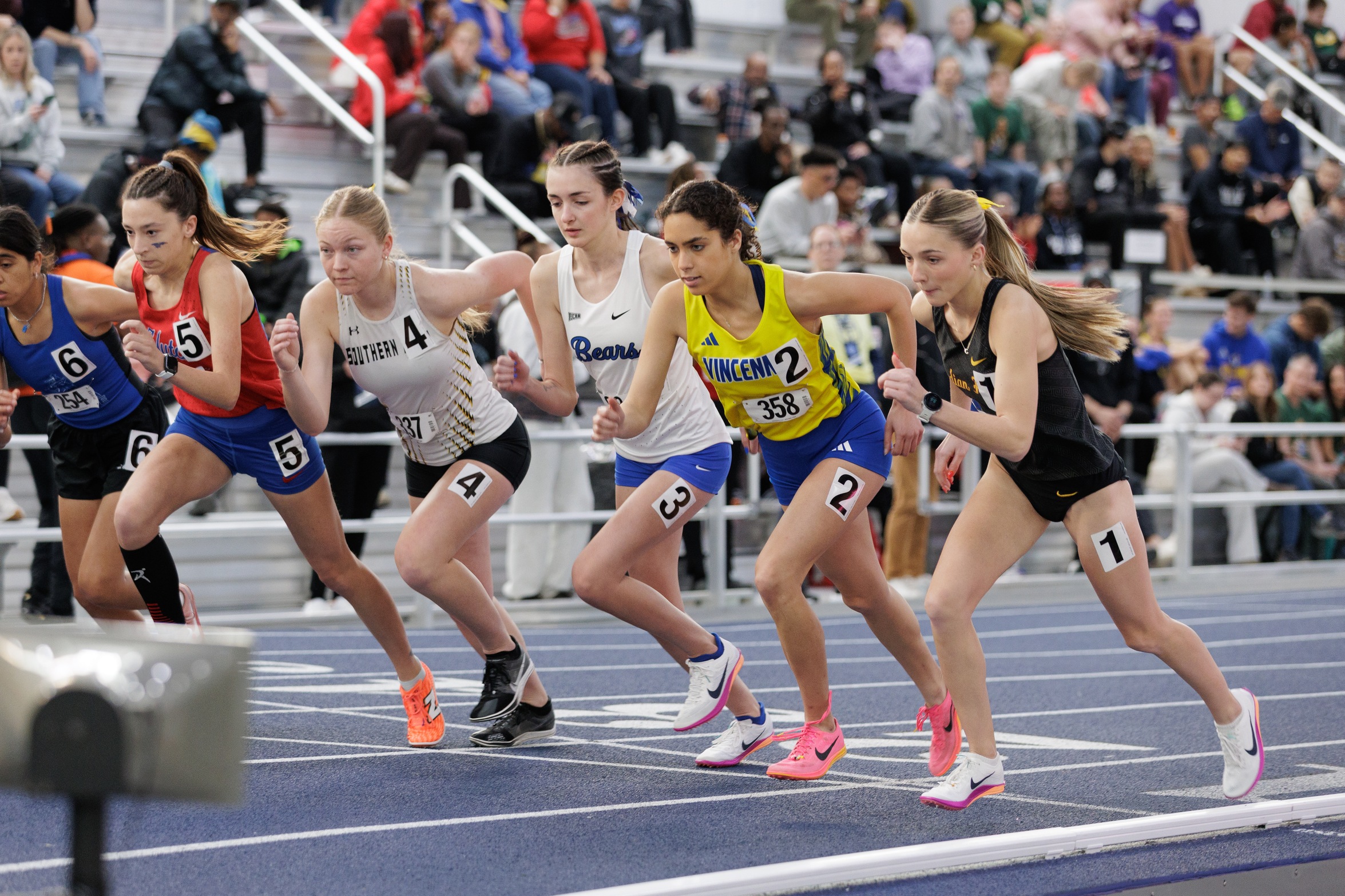 DMACC's Ava Manning and Jaycie Vohs compete in NJCAA track & field championships