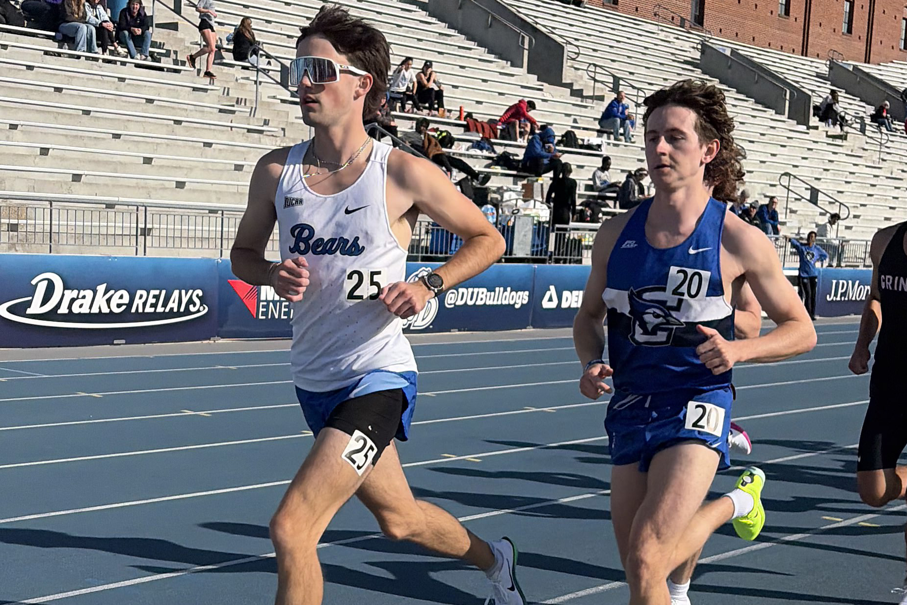 DMACC track & field team runs in Drake Relays, Kip Janvrin Open